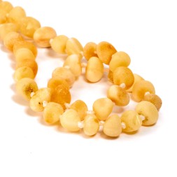 Бусы детские &quot;Галька&quot; из Янтаря