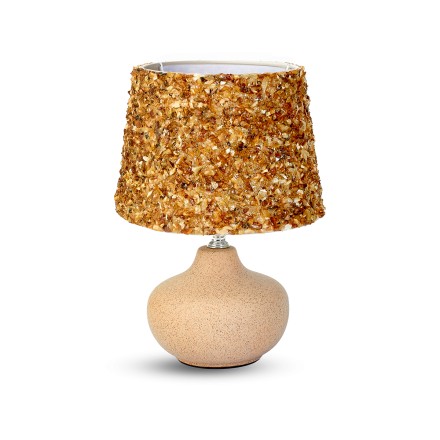 Лампа &quot;Пустыня&quot; из Янтаря и керамики купить